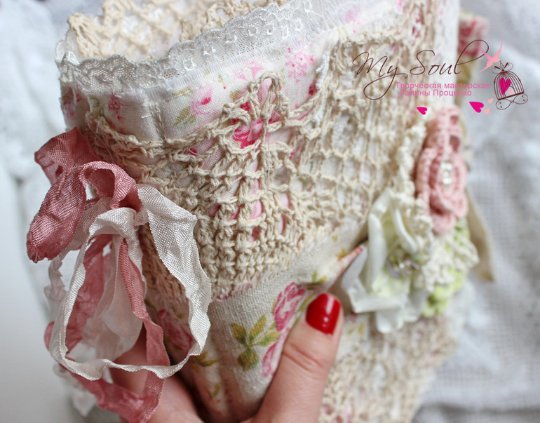 Кружевное облако нежности - шебби-бук