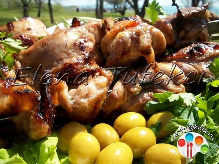 Шашлык из курицы "Изумительный"