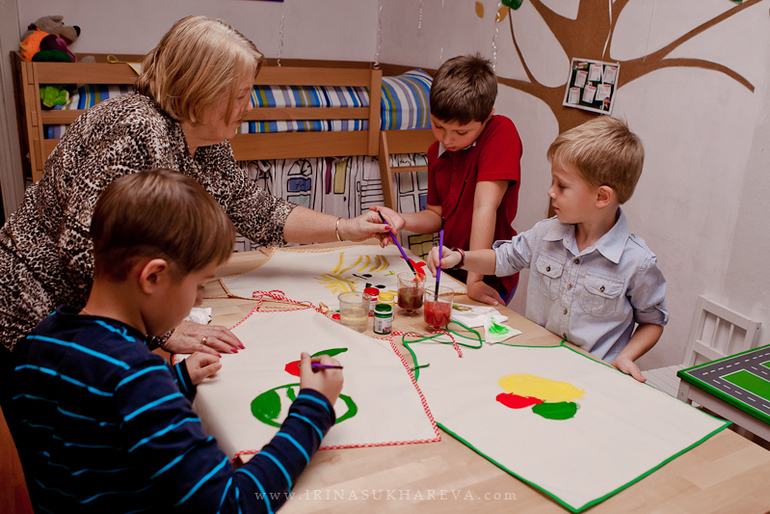 Семилетие Феди в домашнем ресторане!