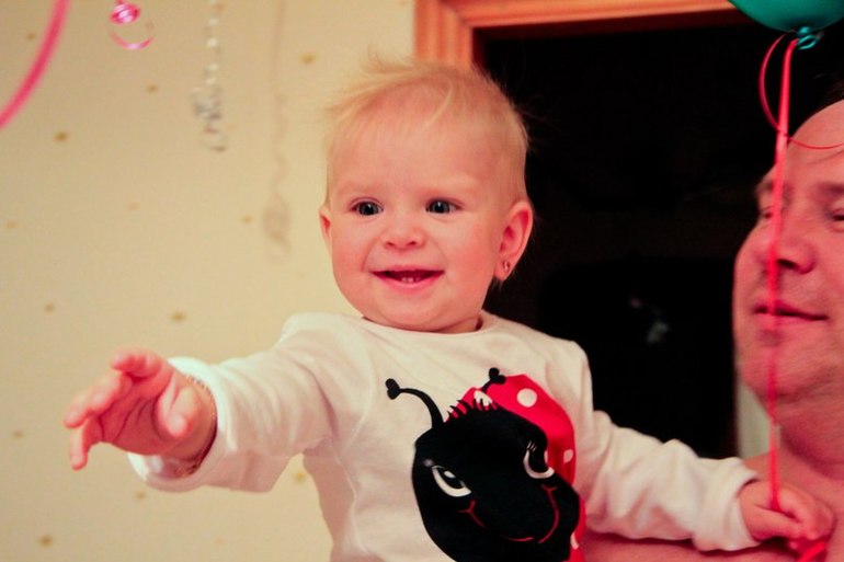 Как мы отмечали 1 годик=)))Вечеринка в стиле Божьих коровок