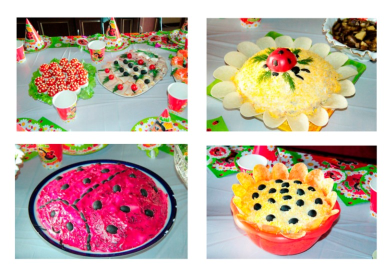 Как мы отмечали 1 годик=)))Вечеринка в стиле Божьих коровок