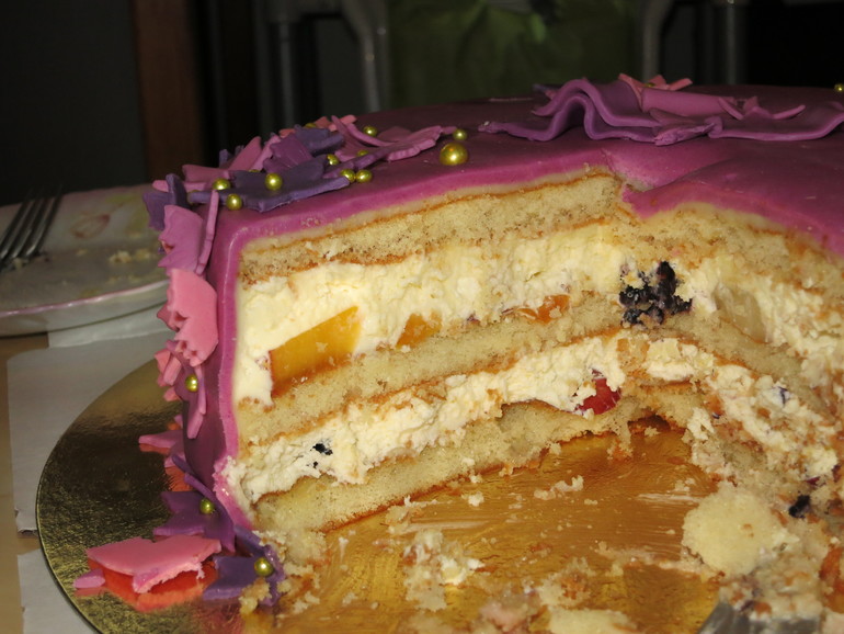 Наша сладкая фея - Кристина. Торт на годовасие, на 1 год! Москва