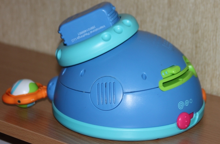 Книга и калейдодиск Yookidoo для малышей. Почта! Добавила реальные фото, много ))