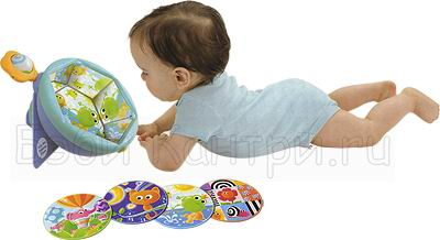 Книга и калейдодиск Yookidoo для малышей. Почта!