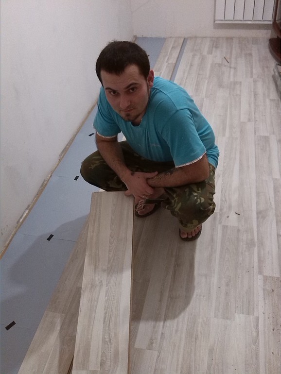 Затеяли ремонт....