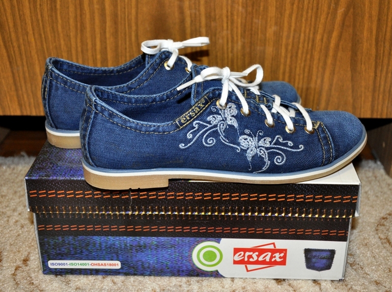 СУПЕР!!! Джинсовая обувь!!!