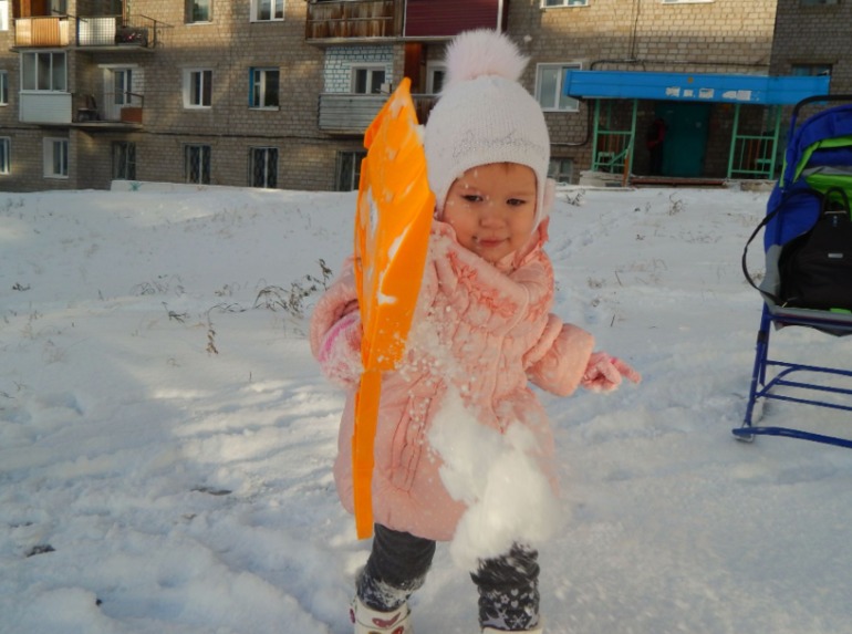Снег опять, урра!