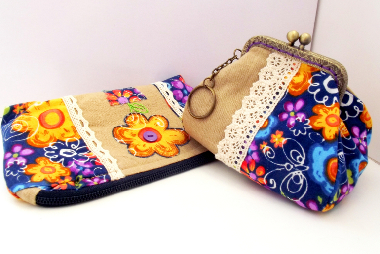 Косметичка и кошелечек