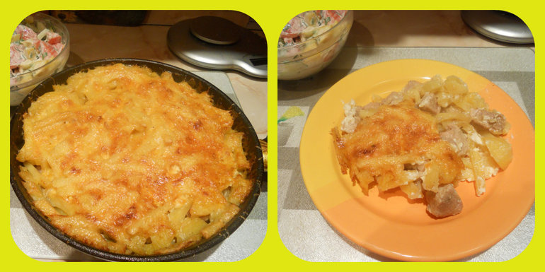 Классическая картошка запеченная...