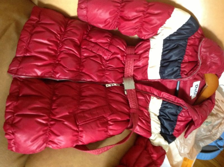 пуховое пальто Dolce&Gabbana;