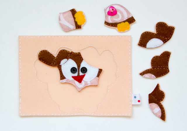 Пазл из фетра