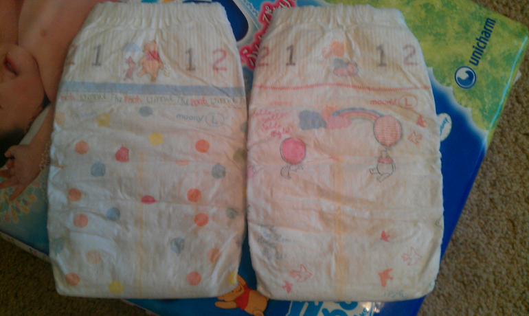 Подгузники Муни, подделка или нет?