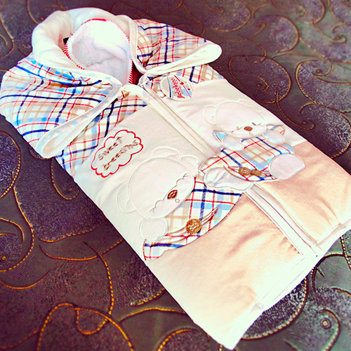 Наш конвертик и слип на выписку