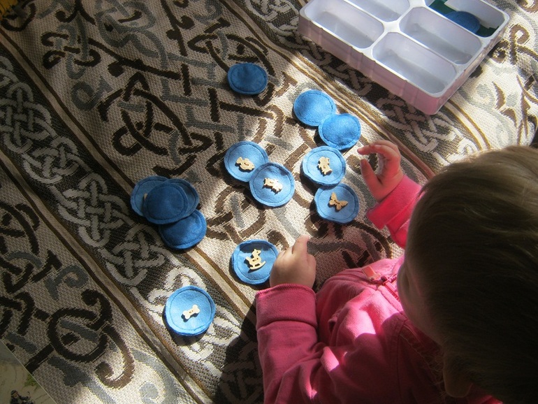 Мемори, мини-искалка Черепашка, тактильные мешочки