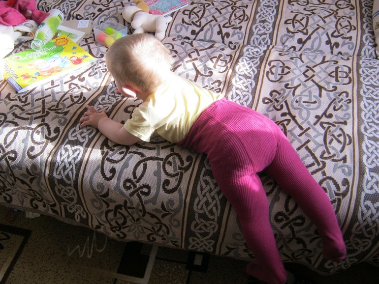 Полине 1 год и 3 месяца