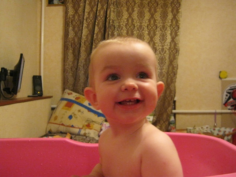 Полине 1 год и 3 месяца