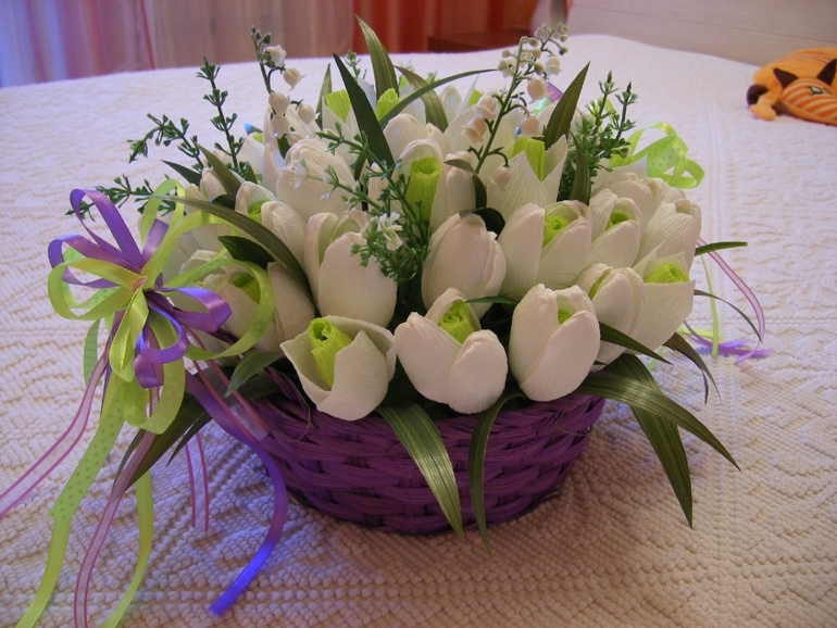 Мой первый букет.
