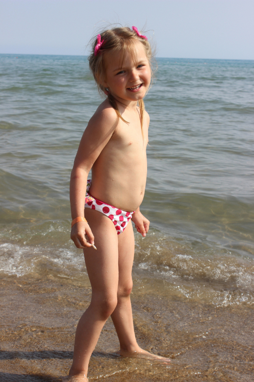 Наша Лизавета на отдыхе в Турции