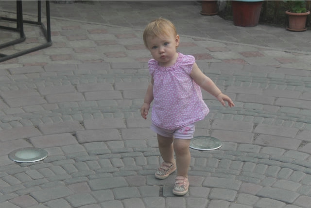 Наш маленький жабенок))) Сезон открыт)