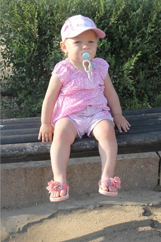 Наш маленький жабенок))) Сезон открыт)