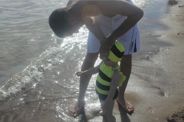 Наш маленький жабенок))) Сезон открыт)