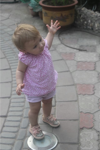 Наш маленький жабенок))) Сезон открыт)