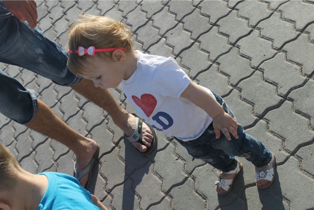 Наш маленький жабенок))) Сезон открыт)