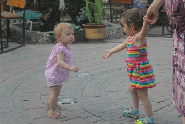 Наш маленький жабенок))) Сезон открыт)