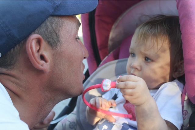 Наш маленький жабенок))) Сезон открыт)