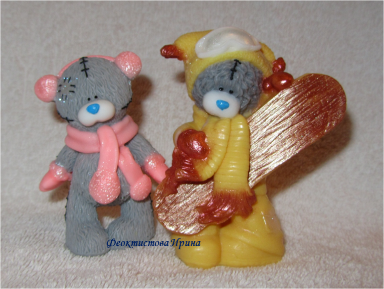 Мои new мишки и их друзья)