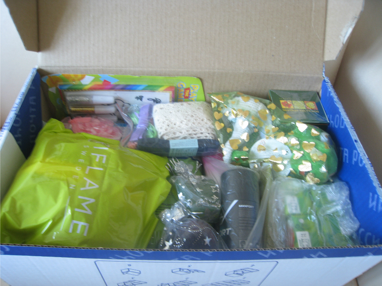 А у нас посылочка!!!