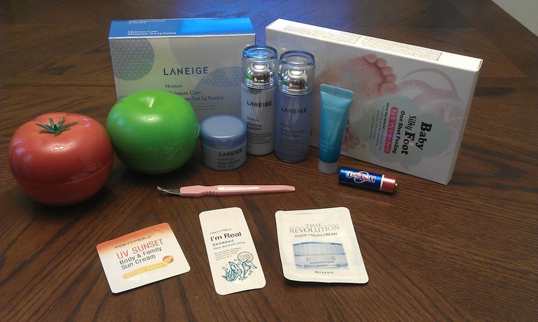 Посылка корейской косметики.