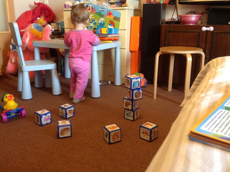 Построила башню!!!