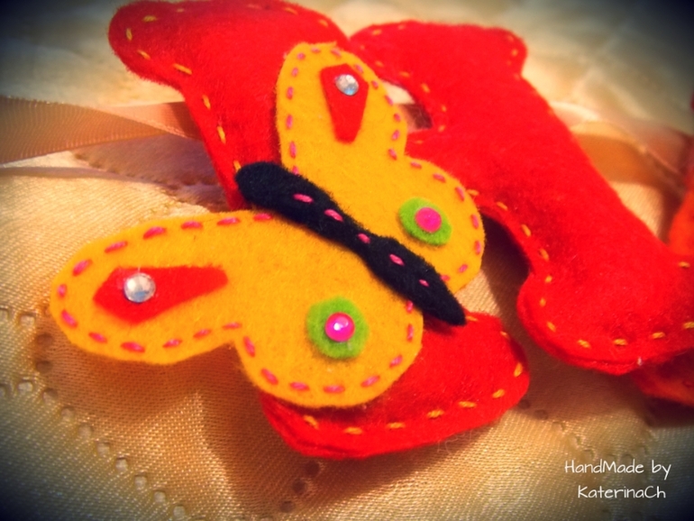 Именная гирлянда из фетра