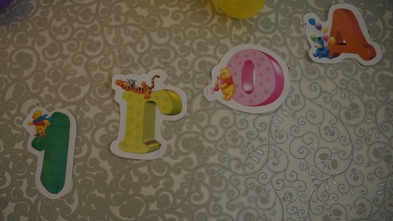 Наш первый День рождения в стиле Винни Пуха.