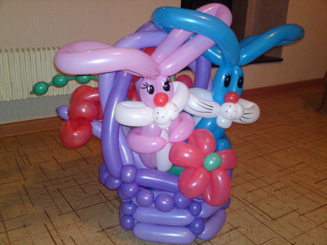 игрушки из шаров