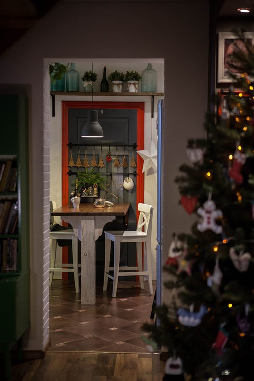 Новогоднее убранство дома Натальи-часть 1