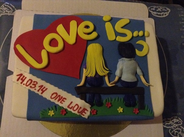 love is... первый прямоугольный в моем исполнении