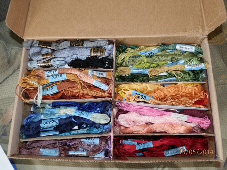 А как вы храните запасы ниточек?