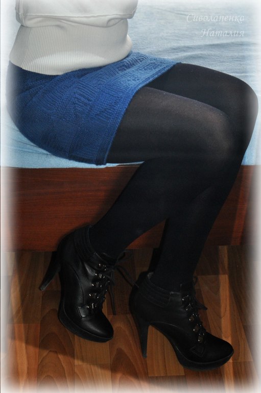 Юбка из квадратов