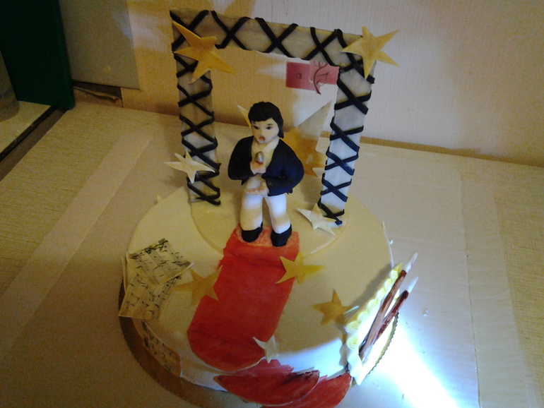 Торт для будущей меге звезды