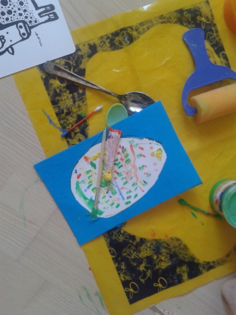 Розовый лев и не только: наши с дочкой творилки (9 месяцев - 1 год+)