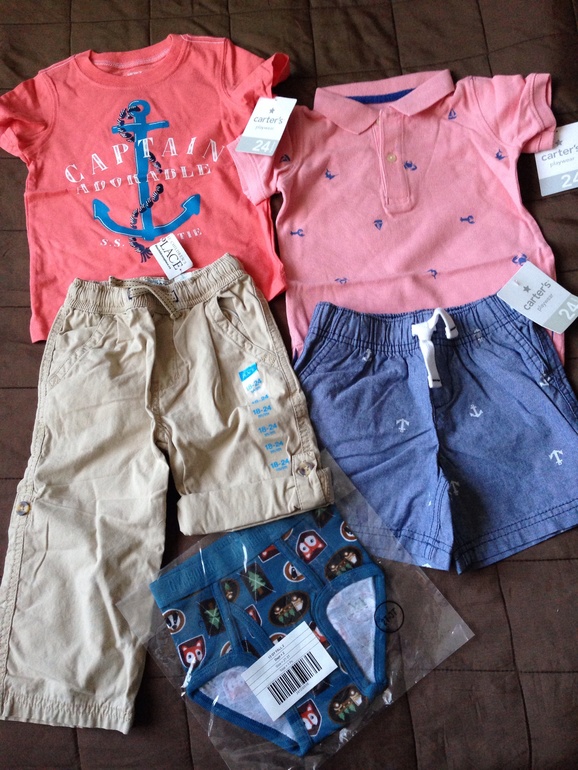 Наши обновки на лето - Carters, OshCosh, Gymboree