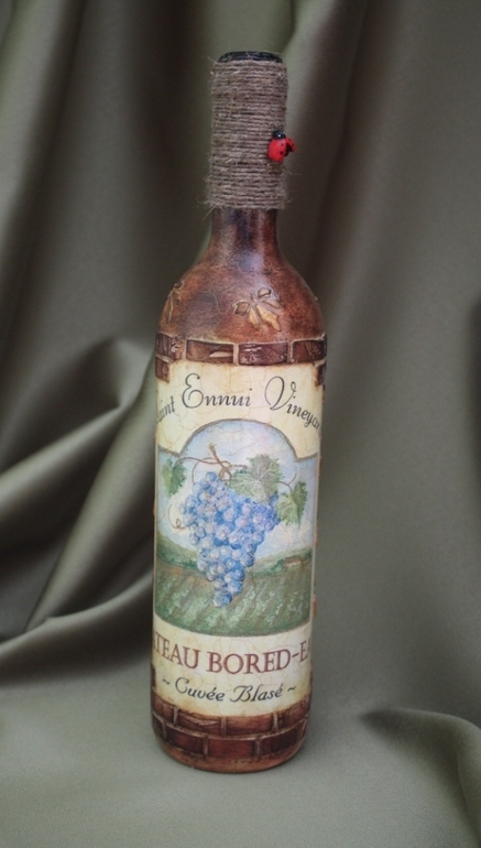 Бутылочка в подарок)