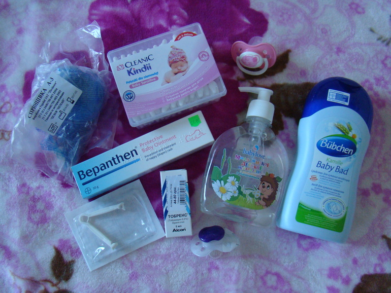 Собираю пакеты в роддом (часть 1).