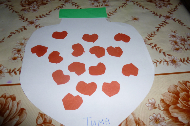 Вот такой у меня талантливый художник растете)))