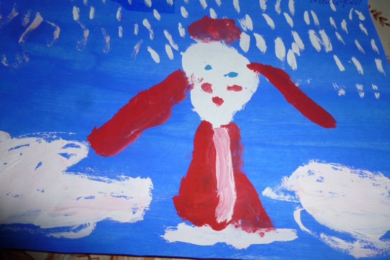 Вот такой у меня талантливый художник растете)))