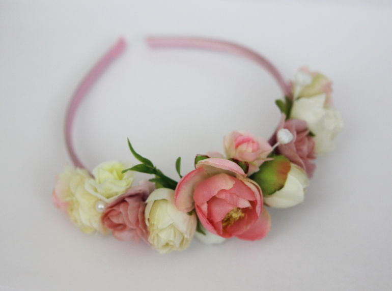 Ободки с цветами