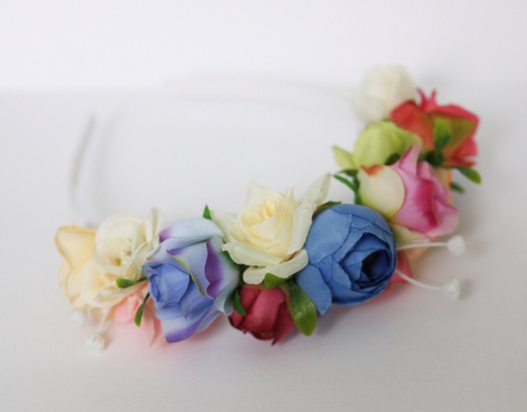 Ободки с цветами