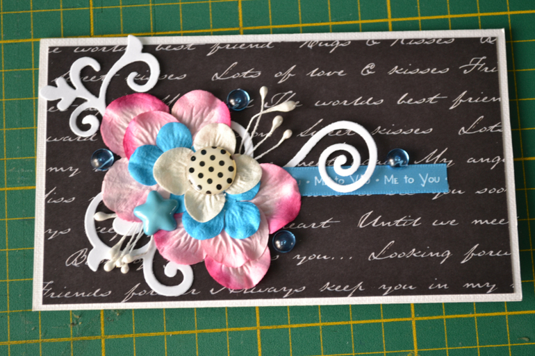 Мой сине-бело-голубой конвертик!